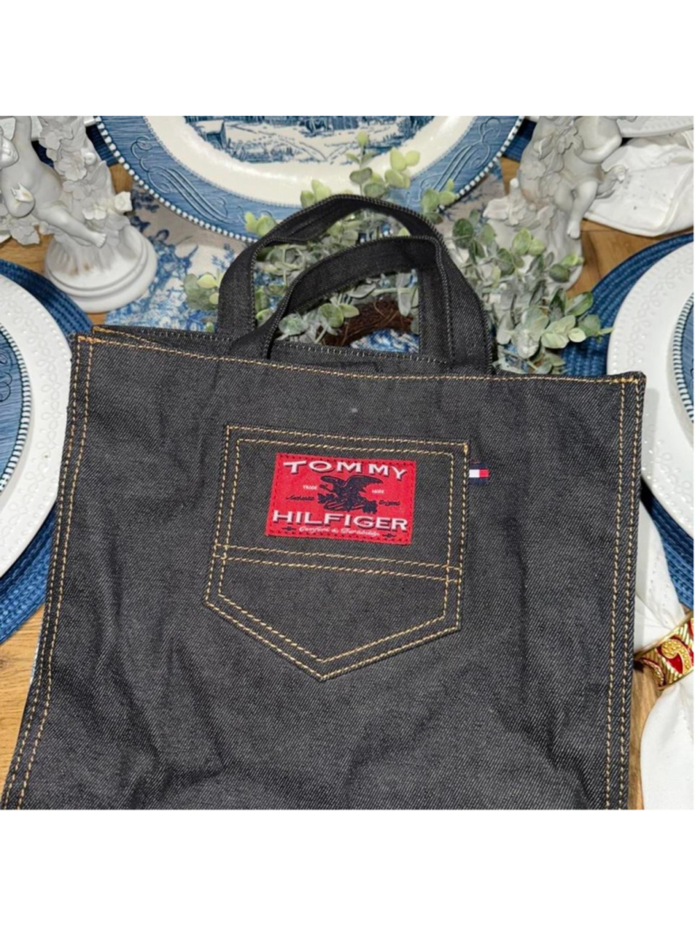 Vintage Tommy Hilfiger Jean small tote bag